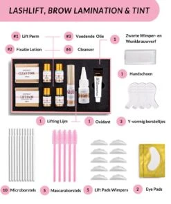 Professional Lash Lift Kit - Wimper Lift - Inclusief Zwarte Wimperverf - Wimperlifting Set - Brow Lamination - Starterskit- Eyelash Lift - Eyebrow Lift - Eyelash Tint - Eyebrow Tint - Voor Professioneel Gebruik - Sinterklaas Cadeau - Kerstcadeau 10 Professional Lash Lift Kit - Wimper Lift - Inclusief Zwarte Wimperverf - Wimperlifting Set - Brow Lamination - Starterskit- Eyelash Lift - Eyebrow Lift - Eyelash Tint - Eyebrow Tint - Voor Professioneel Gebruik - Sinterklaas Cadeau - Kerstcadeau -Cosmetisch Kortingswinkel 1004x1200 2