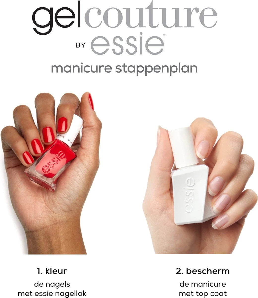 Essie Gel Couture - 210 On The List - Oranje - Glanzende Nagellak Met Gel Effect - 13,5 Ml 5 Essie Gel Couture - 210 On The List - Oranje - Glanzende Nagellak Met Gel Effect - 13,5 Ml - Afbeelding 5