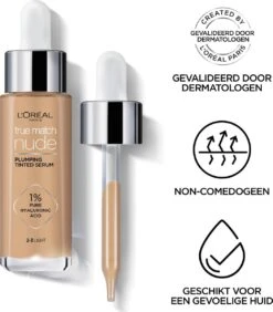 L'Oréal Paris True Match Tinted Serum Foundation - 6-7 Tan - 30ml -Cosmetisch Kortingswinkel 1051x1200 5