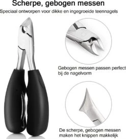 Merkloos Nageltang Met Gebogen Bek + Vijl - Nagelknipper Set - Pedicure Set -Cosmetisch Kortingswinkel 1080x1200 2