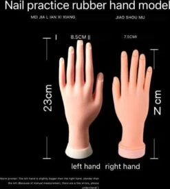 Merkloos Professionele Nagel Oefenhand | Nagellak Oefenhand | Nagelpratijk - Flexibele Hand | Oefenhand Voor Nagels 9 Merkloos Professionele Nagel Oefenhand | Nagellak Oefenhand | Nagelpratijk - Flexibele Hand | Oefenhand Voor Nagels -Cosmetisch Kortingswinkel 1082x1200