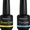 MURLEY’s Base & Top Coat Gellak Set- Acryl Basecoat & Topcoat - 2x 15ml - Gel Nagellak - Gelnagellak - UV / LED Lamp Gelnagels