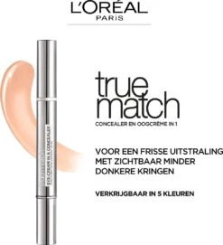 L’Oréal Paris True Match Touche Magique Concealer - N3-5 Natural Beige 21 L’Oréal Paris True Match Touche Magique Concealer - N3-5 Natural Beige -Cosmetisch Kortingswinkel 1093x1200 7