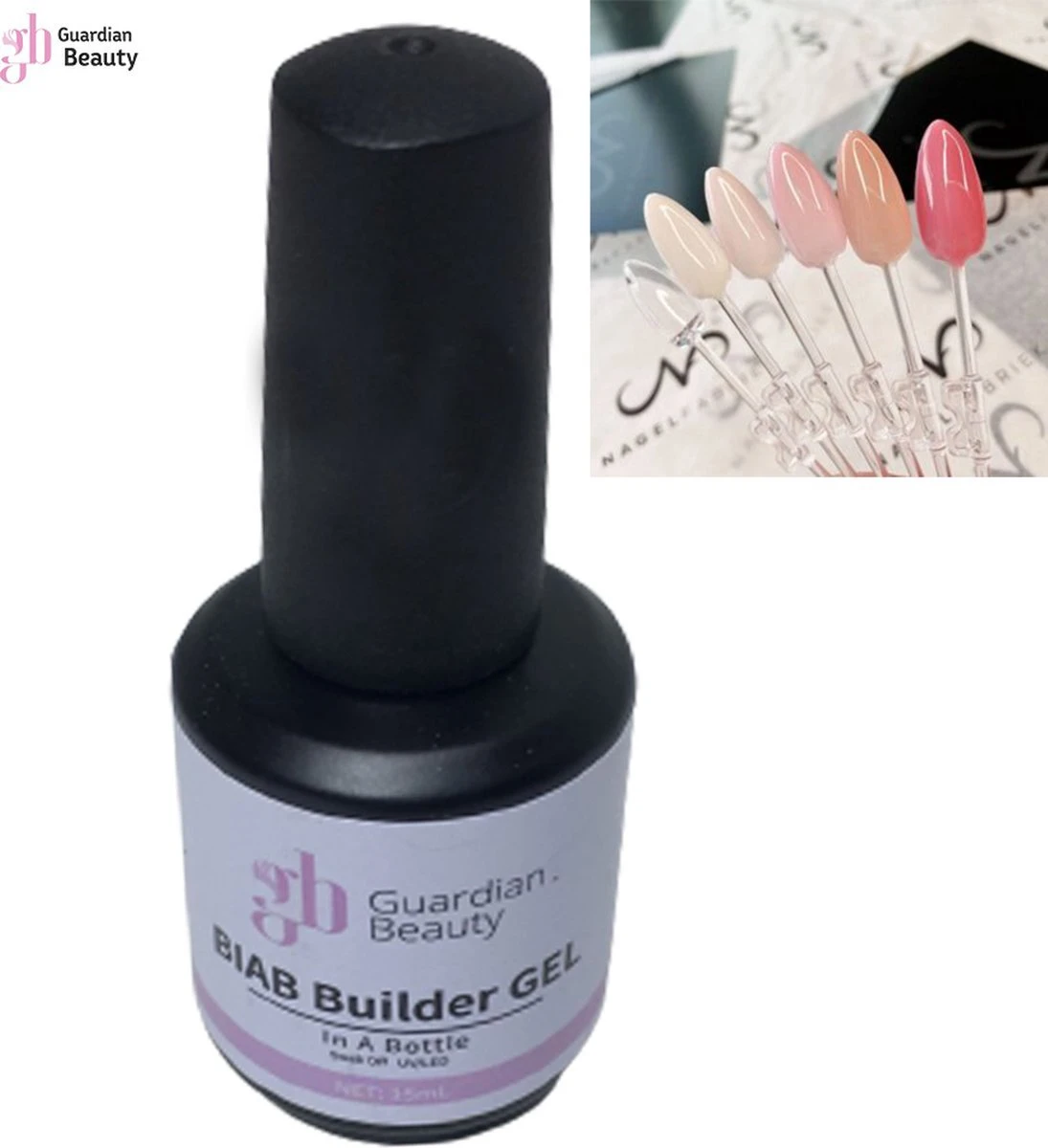 Nagel Gellak - Biab Builder Gel #33 - Absolute Builder Gel - Aphrodite | BIAB Nail Gel 15ml 4 Nagel Gellak - Biab Builder Gel #33 - Absolute Builder Gel - Aphrodite | BIAB Nail Gel 15ml - Afbeelding 4