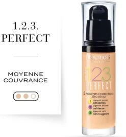 Bourjois 123 Perfect Foundation - 54 Beige Foncé -Cosmetisch Kortingswinkel 1108x1200 4