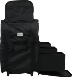 Nylon Pedicure Trolley, Zwart -Cosmetisch Kortingswinkel 1118x1200