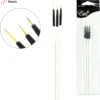 Merkloos Nagel Art Kwast Voor Decoratie 2 Sets Van 3 Elk | Nail Art - Nail Brush