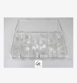Merkloos Nageltips Set - 500 Stuks Transparant / Clear In Stevige Tipbox - Tips Voor Acryl Nagels & Gelnagels - Hoge Kwaliteit - Professionele Markt