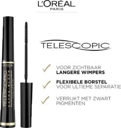 L’Oréal Paris Telescopic Mascara - Extra Zwart 3 Stuk -Cosmetisch Kortingswinkel 1135x1200 14