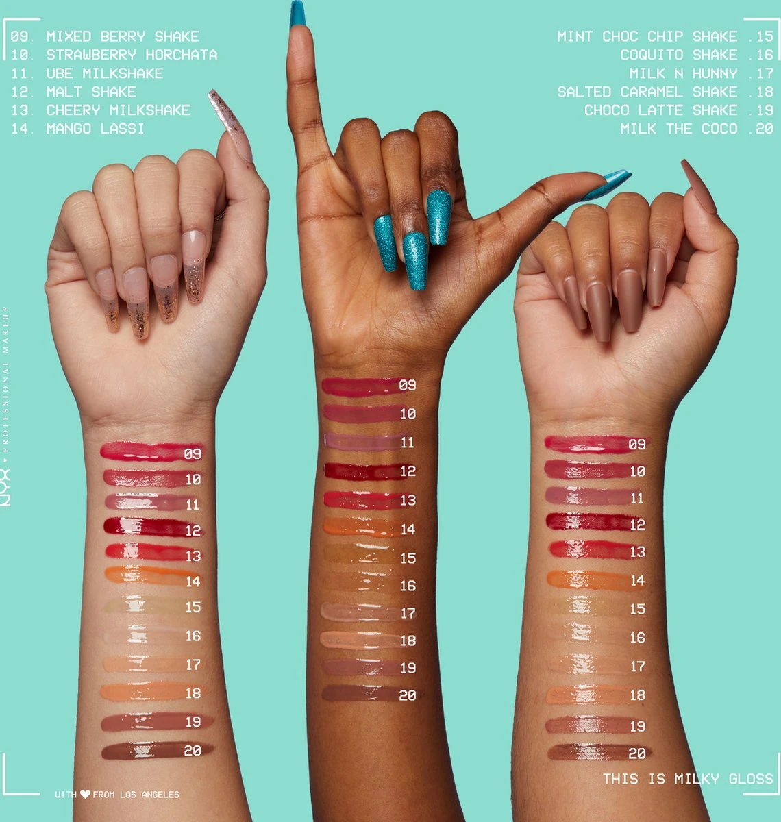 NYX Professional Makeup This Is Milky Gloss - TIMG19 Choco Latte Shake - Lipgloss - 4 Ml 3 NYX Professional Makeup This Is Milky Gloss - TIMG19 Choco Latte Shake - Lipgloss - 4 Ml - Afbeelding 3