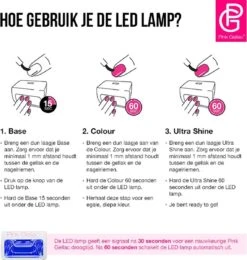 Pink Gellac - LED Lamp - Nageldroger Voor Gellak - Wit - Met Timer -Cosmetisch Kortingswinkel 1140x1200 2