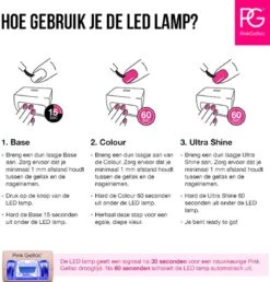 Pink Gellac - LED Lamp - Nageldroger Voor Gellak - Roze - Met Timer 9 Pink Gellac - LED Lamp - Nageldroger Voor Gellak - Roze - Met Timer -Cosmetisch Kortingswinkel 1149x1200