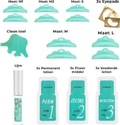 Lash Lift Kit Met Extra Sterke En Snel Drogende Lijm - Vernieuwde Wimperlifting Set - Wimperserums Met Wenkbrauw Gel - Lash Lift Set -Cosmetisch Kortingswinkel 1153x1200 4