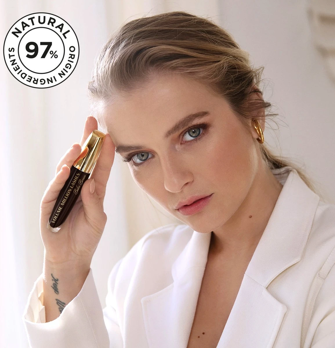 L'Oréal Paris - Volume Million Lashes Balm Brown - Bruin - Verzorgende Volume Mascara - 8.9 Ml 5 L'Oréal Paris - Volume Million Lashes Balm Brown - Bruin - Verzorgende Volume Mascara - 8.9 Ml - Afbeelding 5