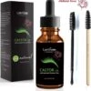 Wimper Serum Met Black Jamaican Castor Olie 100% Puur Natuurlijke Wimpergroei - Met Bamboe Wimperborsteltje