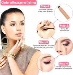 Mina Beauty Magnetische Wimpers – Magnetic Lashes - Wimperset (10 Stuks) Met 2 Magnetische Eyeliners En Een Applicator -Cosmetisch Kortingswinkel 1159x1200 14