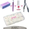 GUAPÀ® Nepnagels Met Nageltips En Nagellijm | Plaknagels | Kunstnagels | Nagelverlenging | Polygel | Naturel 100 Stuks