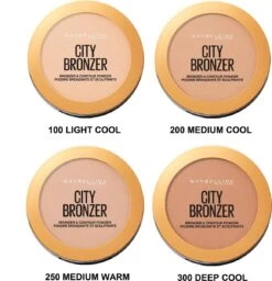 Maybelline City Bronzer Bronzer & Countour Powder - 250 Medium Warm - Bronzing En Contouring Poeder -Cosmetisch Kortingswinkel 1160x1200 7