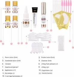 Marnifique® - Professional Lash Lift Kit - Wimper Lift - Inclusief Zwarte Wimperverf - Wimperlifting Set - Brow Lamination - Starterkit - Voor Professioneel Gebruik -Cosmetisch Kortingswinkel 1162x1200 17