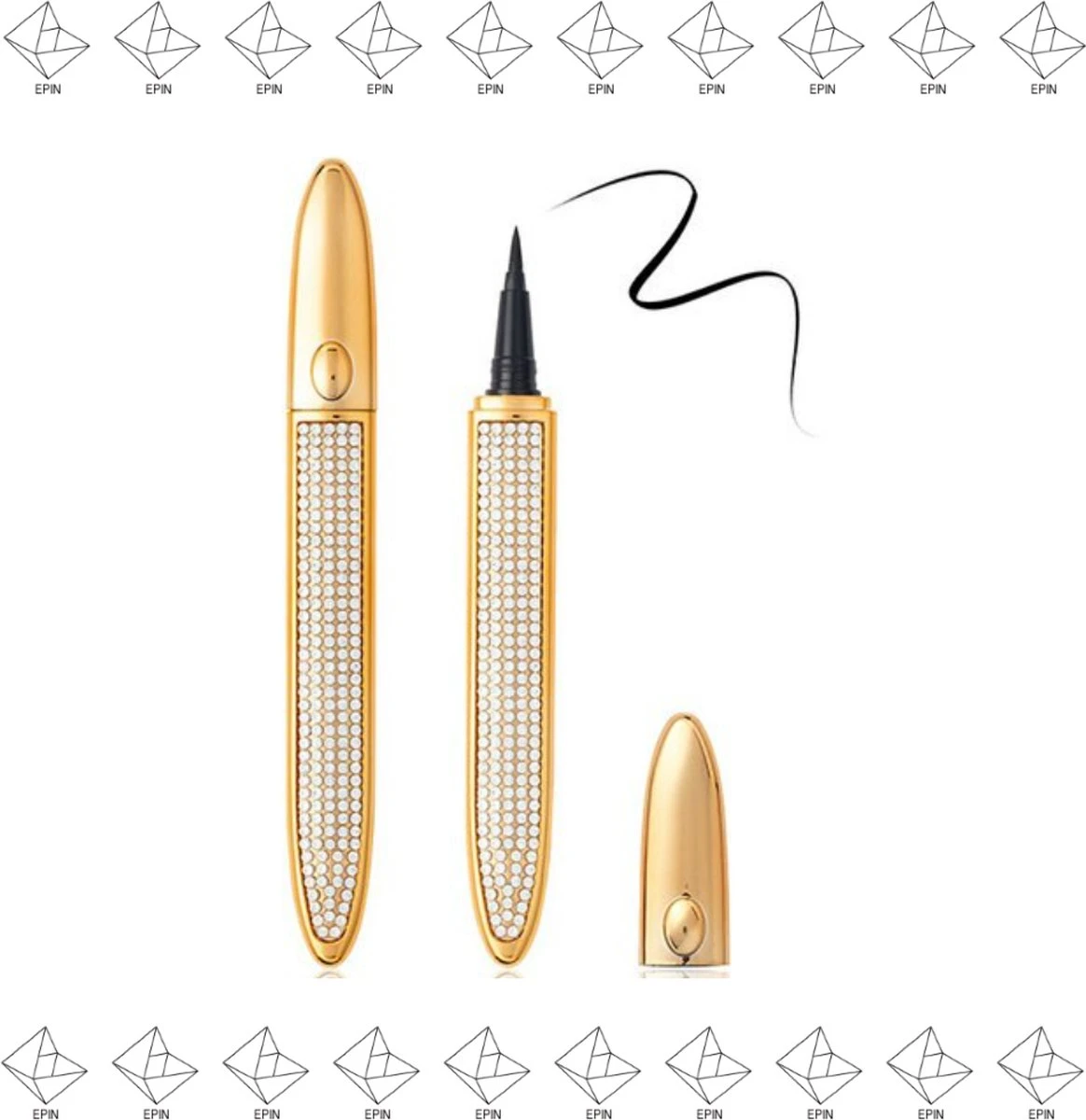 Merkloos EPIN | Magnetische Eyeliner | Voor Magnetische Wimpers | Bruin 1 Merkloos EPIN | Magnetische Eyeliner | Voor Magnetische Wimpers | Bruin