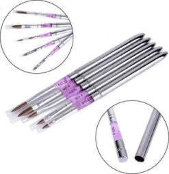 Jumalu Acryl Penseel - Pen - Nageldecoratie - #8 Pink Diamond -Cosmetisch Kortingswinkel 1170x1200 7