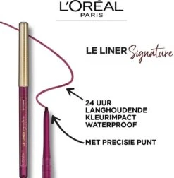 L’Oréal Paris Le Liner Signature Oogpotlood - 04 Gold Velvet – Goud - Waterproof 16 L’Oréal Paris Le Liner Signature Oogpotlood - 04 Gold Velvet – Goud - Waterproof -Cosmetisch Kortingswinkel 1174x1200 14