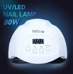 Nageldroger- 90 Watt LED UV Inclusief Manicure- Pedicure Set - Professioneel - Nagel Lamp LED - Professionele Nageldroger - Ledlamp - Gel Nagellak - Gelpolish - Gel Nagels - Builder Gel - Acryl -Cosmetisch Kortingswinkel 1179x1200 3