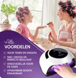 Rostem 120W LED Nageldroger Lamp - UV Lamp - Geschikt Voor Elke Nagel Gellak - 120W 11 Rostem 120W LED Nageldroger Lamp - UV Lamp - Geschikt Voor Elke Nagel Gellak - 120W -Cosmetisch Kortingswinkel 1180x1200 3