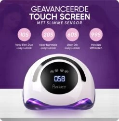 Rostem 120W LED Nageldroger Lamp - UV Lamp - Geschikt Voor Elke Nagel Gellak - 120W 12 Rostem 120W LED Nageldroger Lamp - UV Lamp - Geschikt Voor Elke Nagel Gellak - 120W -Cosmetisch Kortingswinkel 1180x1200 4