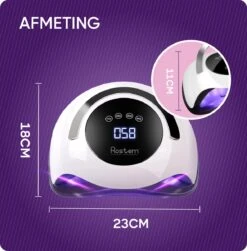 Rostem 120W LED Nageldroger Lamp - UV Lamp - Geschikt Voor Elke Nagel Gellak - 120W 16 Rostem 120W LED Nageldroger Lamp - UV Lamp - Geschikt Voor Elke Nagel Gellak - 120W -Cosmetisch Kortingswinkel 1180x1200 7