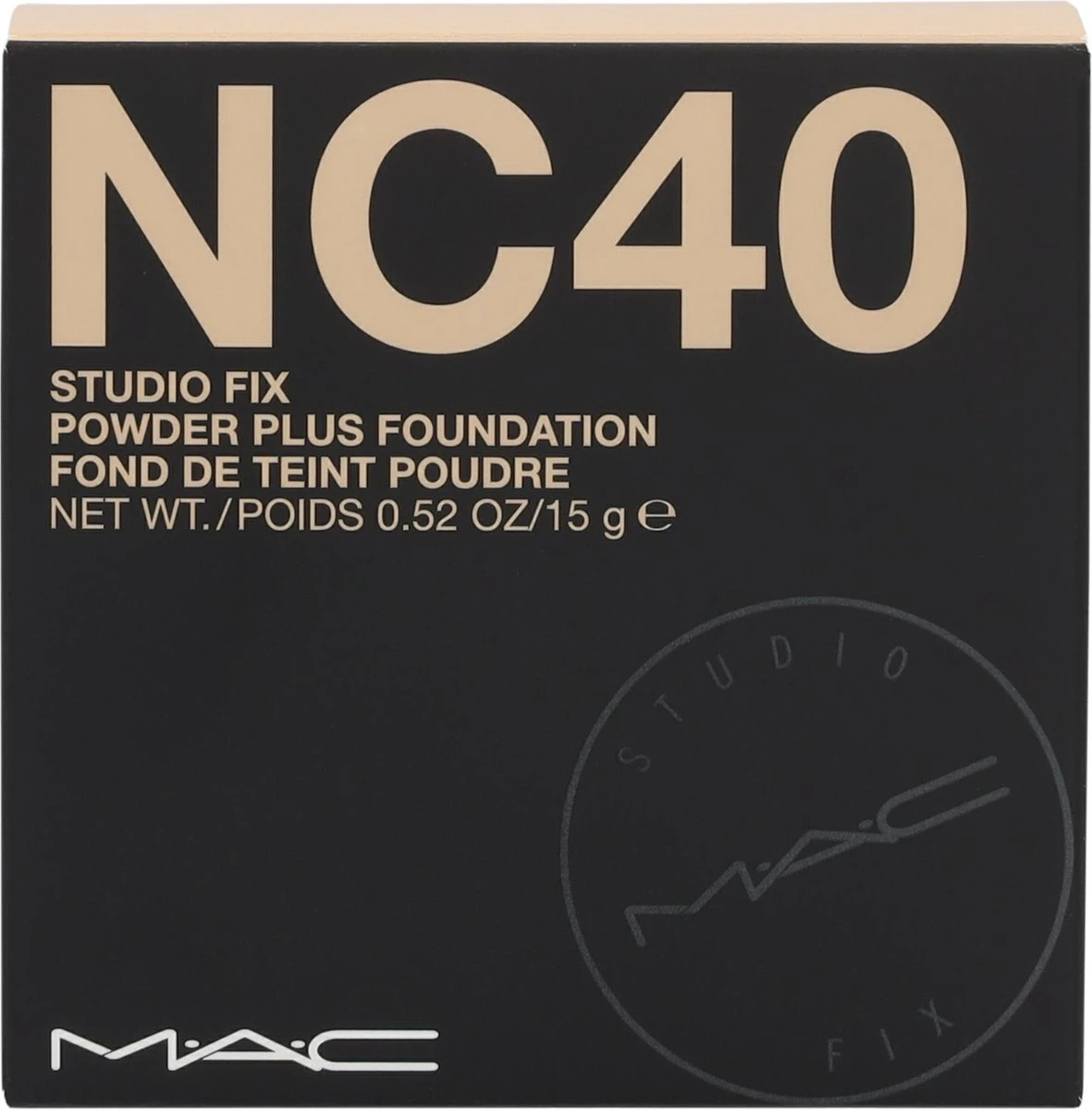 MAC Studio Fix Powder Plus Foundation - NC40 - 15 G - Poeder Foundation 3 MAC Studio Fix Powder Plus Foundation - NC40 - 15 G - Poeder Foundation - Afbeelding 3