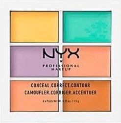 NYX Professional Makeup - 3C Palette - Color Correcting Concealer 21 NYX Professional Makeup - 3C Palette - Color Correcting Concealer -Cosmetisch Kortingswinkel 1183x1200 14