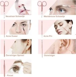 Merkloos Professionele Manicure Set & Pedicureset – Nagelset – Behandeling Nagels En Huid - 18delig -Cosmetisch Kortingswinkel 1185x1200 4