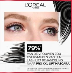 L'Oréal Paris PRO XXL LIFT 2-staps Mascara - Zwart - 12ml -Cosmetisch Kortingswinkel 1186x1200 16