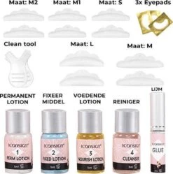 Iconsign Nieuwste Upgraded Wimper Lifting Set - Lash Lift Set Met Extra Sterke Lijm– Lashlift - Nieuw In 2021 - Permanent En Fixatietijd Slechts 12-15 Minuten - Vernieuwde Wimperlifting Set – Lash Lift Kit - Uitgebreide Versie 25 Delig -Cosmetisch Kortingswinkel 1191x1200 20