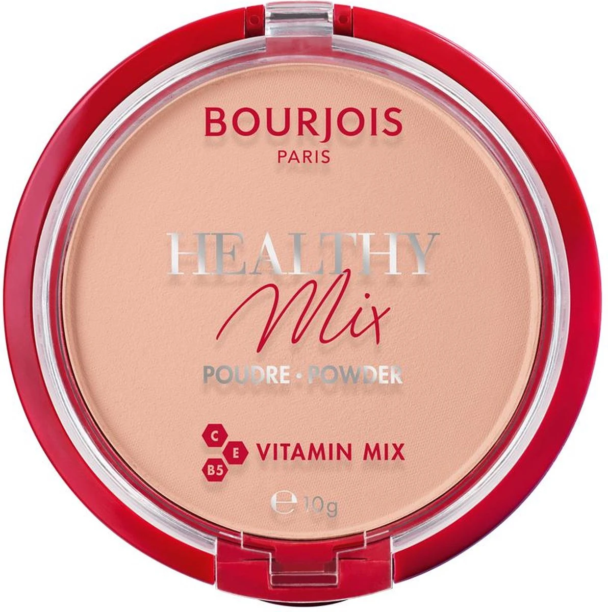 Bourjois Healthy Mix Compact Poeder - 03 Rose Beige 12 Bourjois Healthy Mix Compact Poeder - 03 Rose Beige - Afbeelding 12