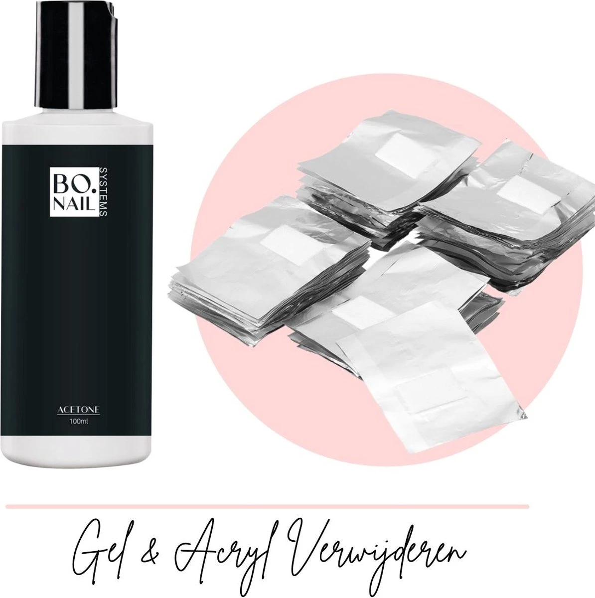 GUAPÀ® Aceton Met Soak Off Wraps | Verwijder Acryl Nagels & Gel Nagels | Gellak Verwijderen | Soak Off Remover | Acetone 100 Ml + 50 Soak Off Wraps 1 GUAPÀ® Aceton Met Soak Off Wraps | Verwijder Acryl Nagels & Gel Nagels | Gellak Verwijderen | Soak Off Remover | Acetone 100 Ml + 50 Soak Off Wraps