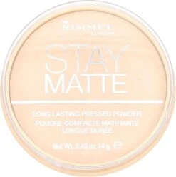 Rimmel London Stay Matte Pressed Powder - 001 Transparent - Powder -Cosmetisch Kortingswinkel 1195x1200 20