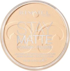Rimmel London Stay Matte Pressed Powder - 001 Transparent - Powder -Cosmetisch Kortingswinkel 1197x1200 30