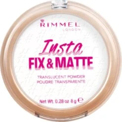 Rimmel London Insta Fix & Matte Make-uppoeder - 01 Clear -Cosmetisch Kortingswinkel 1198x1200 21