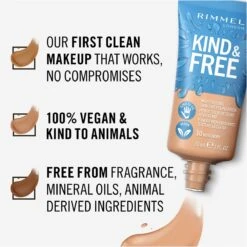 Rimmel London KIND & FREE Vegan Foundation 150 Rose Vanilla -Cosmetisch Kortingswinkel 1198x1200 34