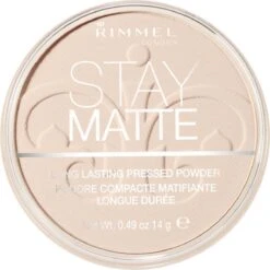Rimmel London Stay Matte Pressed Powder - 001 Transparent - Powder -Cosmetisch Kortingswinkel 1198x1200 42