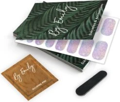 By Emily - Nagel Wrap - | Galaxy Dream | 16 Stickers | Nail Wrap | Nail Art | Trendy | Design | Nagellakvrij | Eenvoudig | Nagel Wrap | Nagel Stickers | Folie | Zelfklevend | Sjablonen -Cosmetisch Kortingswinkel 1200x1020 1