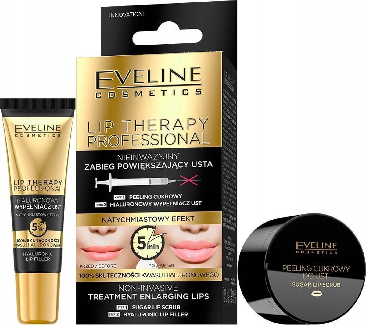 Eveline Cosmetics Non-invasive Two Step Lip Therapy Treatment Enlarging Lips 1 Eveline Cosmetics Non-invasive Two Step Lip Therapy Treatment Enlarging Lips