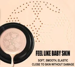 EELHOE - Moisture Cushion - Hydraterende Foundation Met Paddestoel Spons - Crème Basis - Gezicht Make-Up -Cosmetisch Kortingswinkel 1200x1068 2