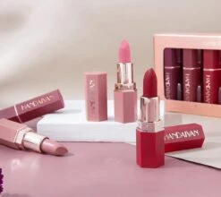 Handaiyan Lipstick Matte - Set Van 6 Kleuren - Lippenstift - Langhoudend - Make Up -Cosmetisch Kortingswinkel 1200x1071 2