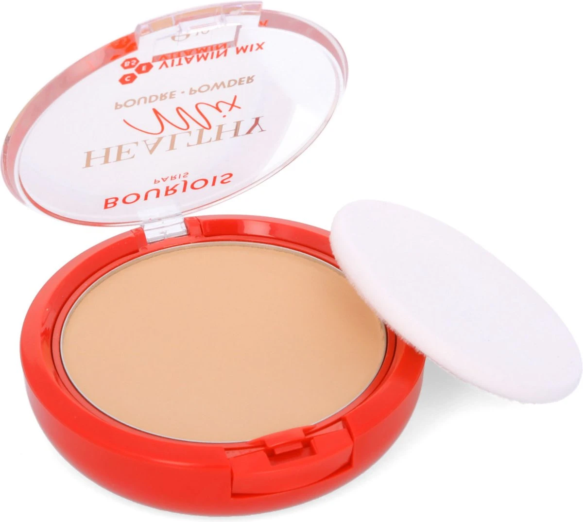 Bourjois Healthy Mix Compact Poeder - 03 Rose Beige 10 Bourjois Healthy Mix Compact Poeder - 03 Rose Beige - Afbeelding 10