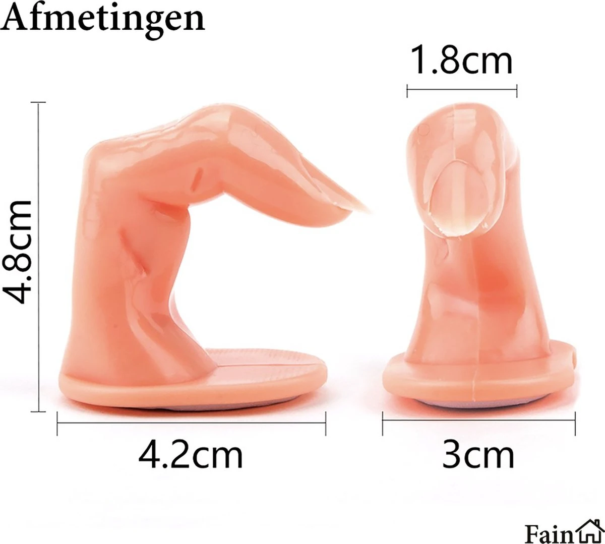 Oefenvinger Voor Nagels – Nail Art – All-in-1 Set – 5 Stuks - Nagel Set – Nail Trainer – Nail Tips – Acrylnagels Starterspakket – Nagel – Nail Trainer Hand – Oefen Hand Nagels - Nailtrainer Nagel Oefenhand 2 Oefenvinger Voor Nagels – Nail Art – All-in-1 Set – 5 Stuks - Nagel Set – Nail Trainer – Nail Tips – Acrylnagels Starterspakket – Nagel – Nail Trainer Hand – Oefen Hand Nagels - Nailtrainer Nagel Oefenhand - Afbeelding 2