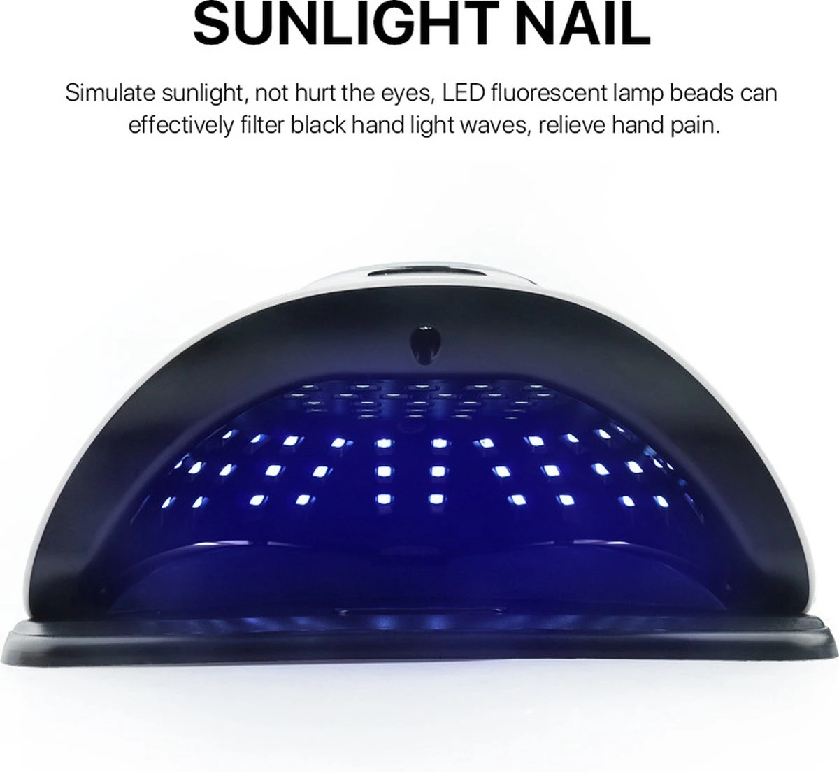 2022 Nageldroger - 280W/66 LEDs - Nagellamp - Nieuw Nageldroger - Wit/Zwart - Manicure/Pedicure Handen En Voeten - Gellak - Gelnagels - Acrylnagels - Top Coat - Matte Top Coat - Led Nagellamp - Uv Nagellamp - Nagels - Nagellak Droger - Tafellamp 9 2022 Nageldroger - 280W/66 LEDs - Nagellamp - Nieuw Nageldroger - Wit/Zwart - Manicure/Pedicure Handen En Voeten - Gellak - Gelnagels - Acrylnagels - Top Coat - Matte Top Coat - Led Nagellamp - Uv Nagellamp - Nagels - Nagellak Droger - Tafellamp - Afbeelding 9