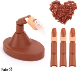 Oefenhand Voor Nagels – Nail Trainer Vinger – All-in-1 Set – Incl. 80 Kunstnagels – Nail Art – Nagel Set – Nail Trainer Hand -Cosmetisch Kortingswinkel 1200x1106 7